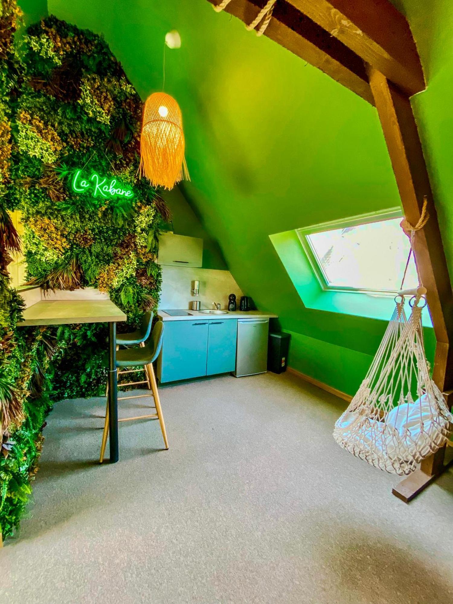 La Kabane , Appartement Proche Centre Et Plage Avec Experience Decoration Jungle Unique Le Portel Eksteriør billede
